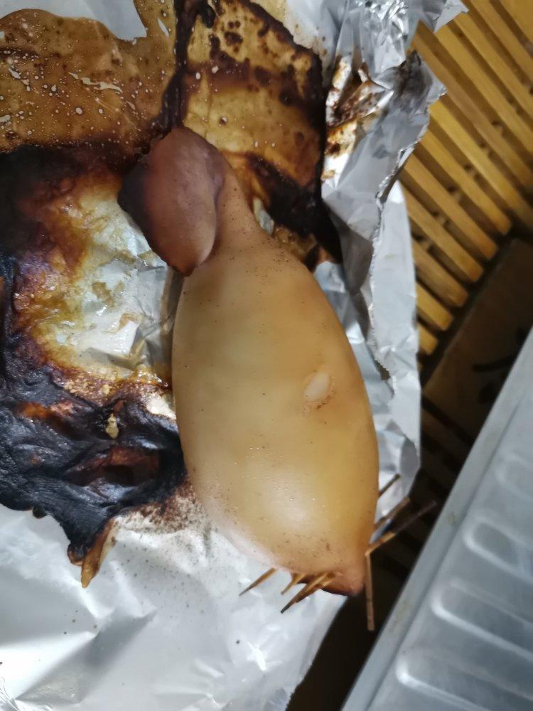 鱿鱼筒饭（用烤箱烤制而成）