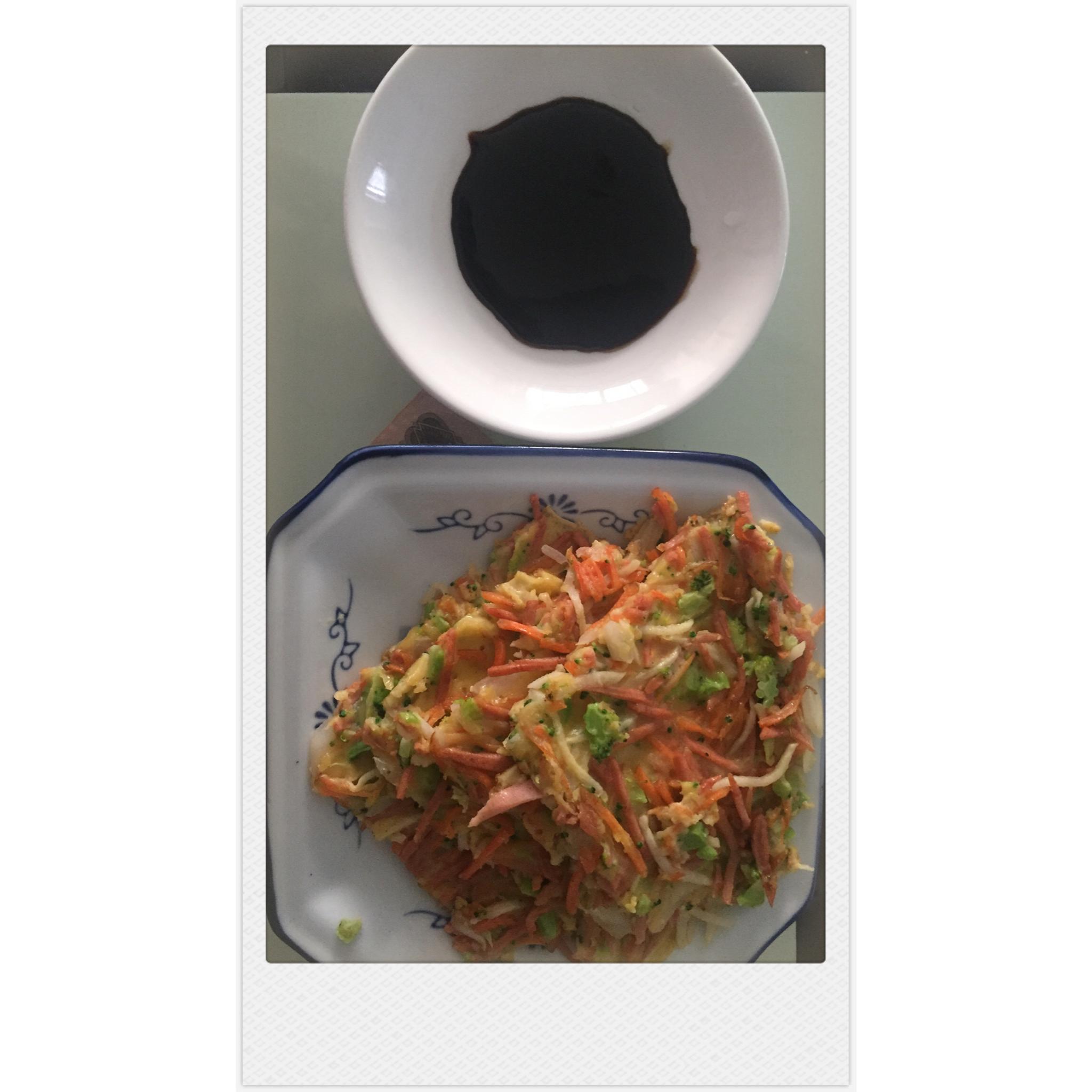 胡萝卜鸡蛋饼