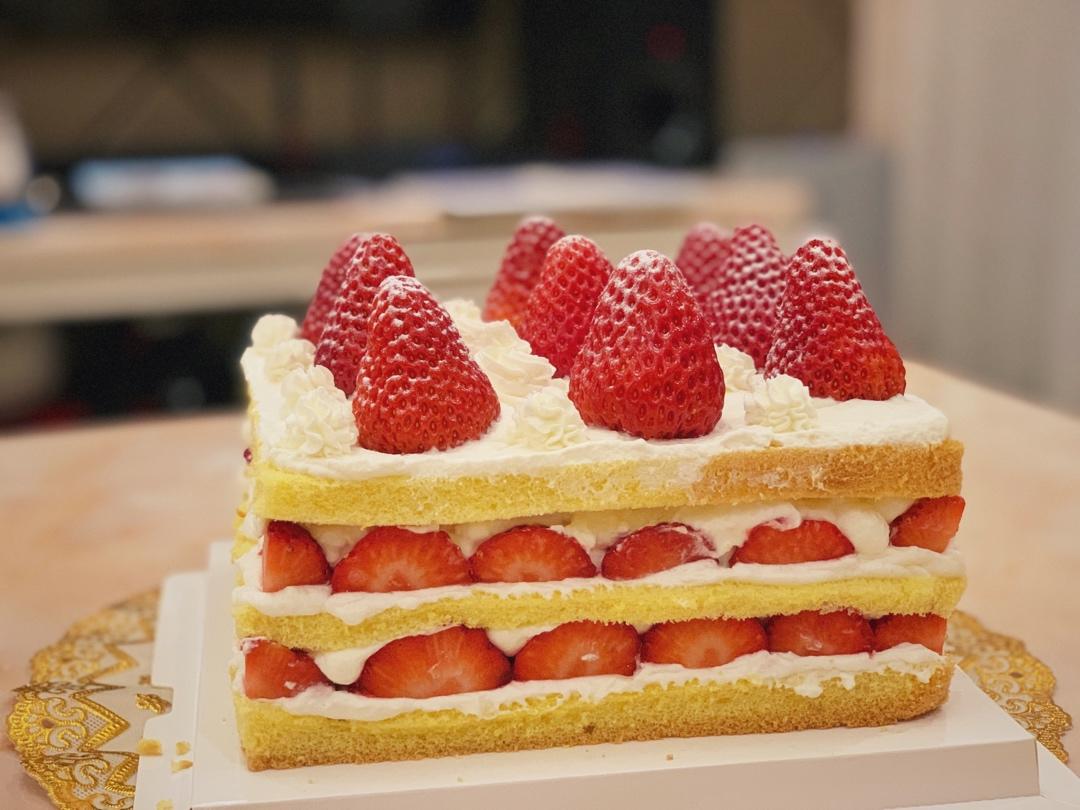 6寸戚风蛋糕（2蛋）