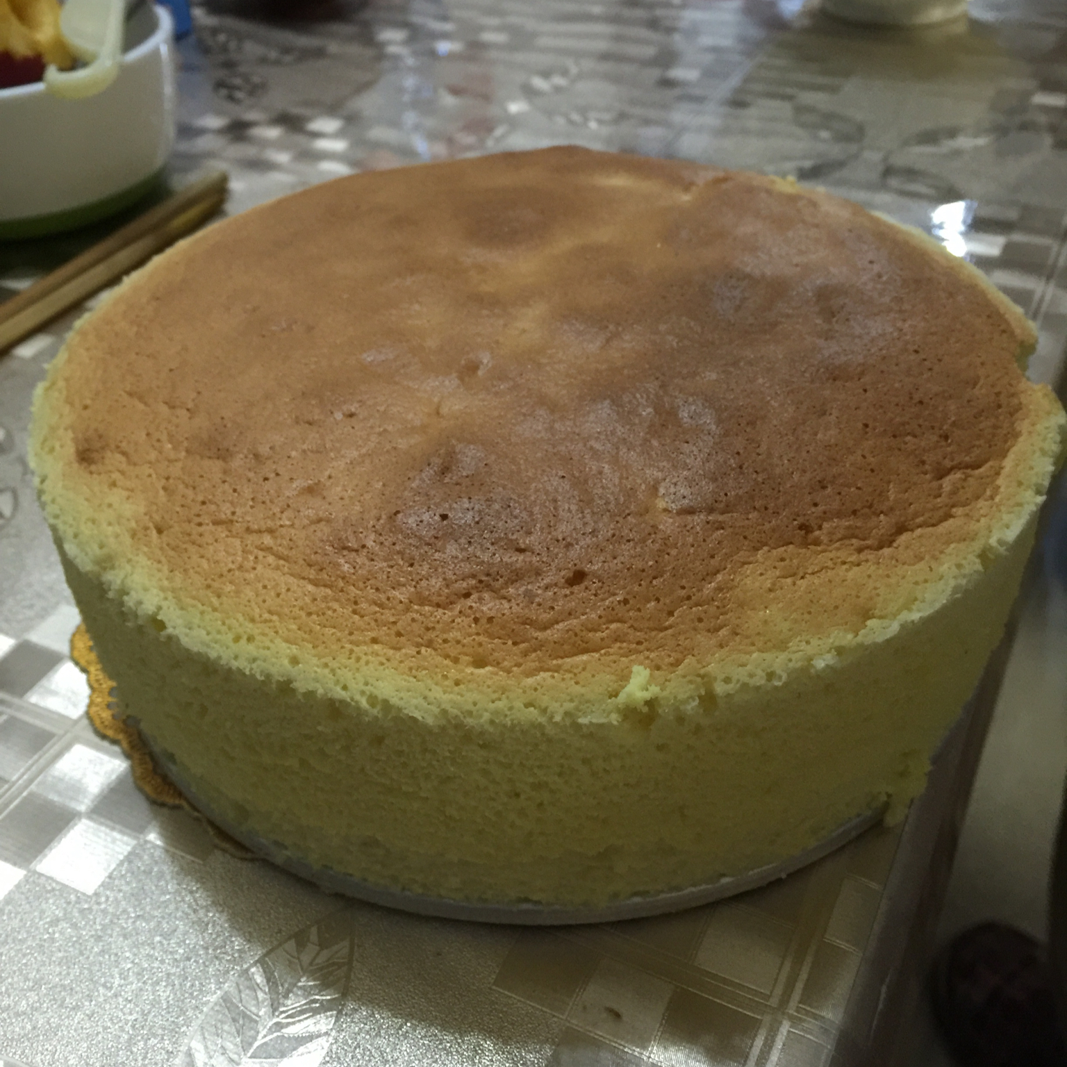 轻乳酪芝士蛋糕6寸#皮黑森林#