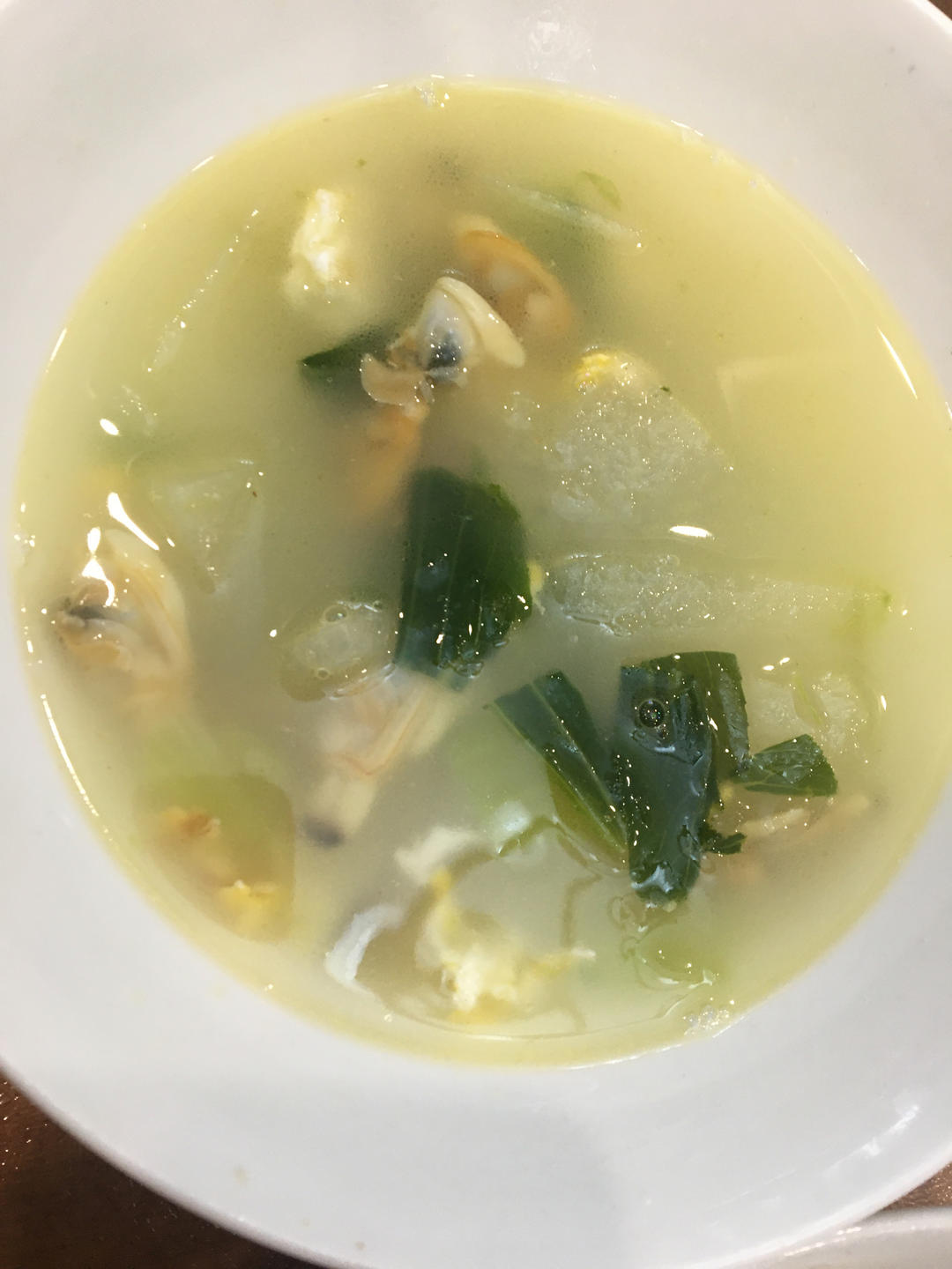 蛤蜊冬瓜汤～青岛小海鲜做法