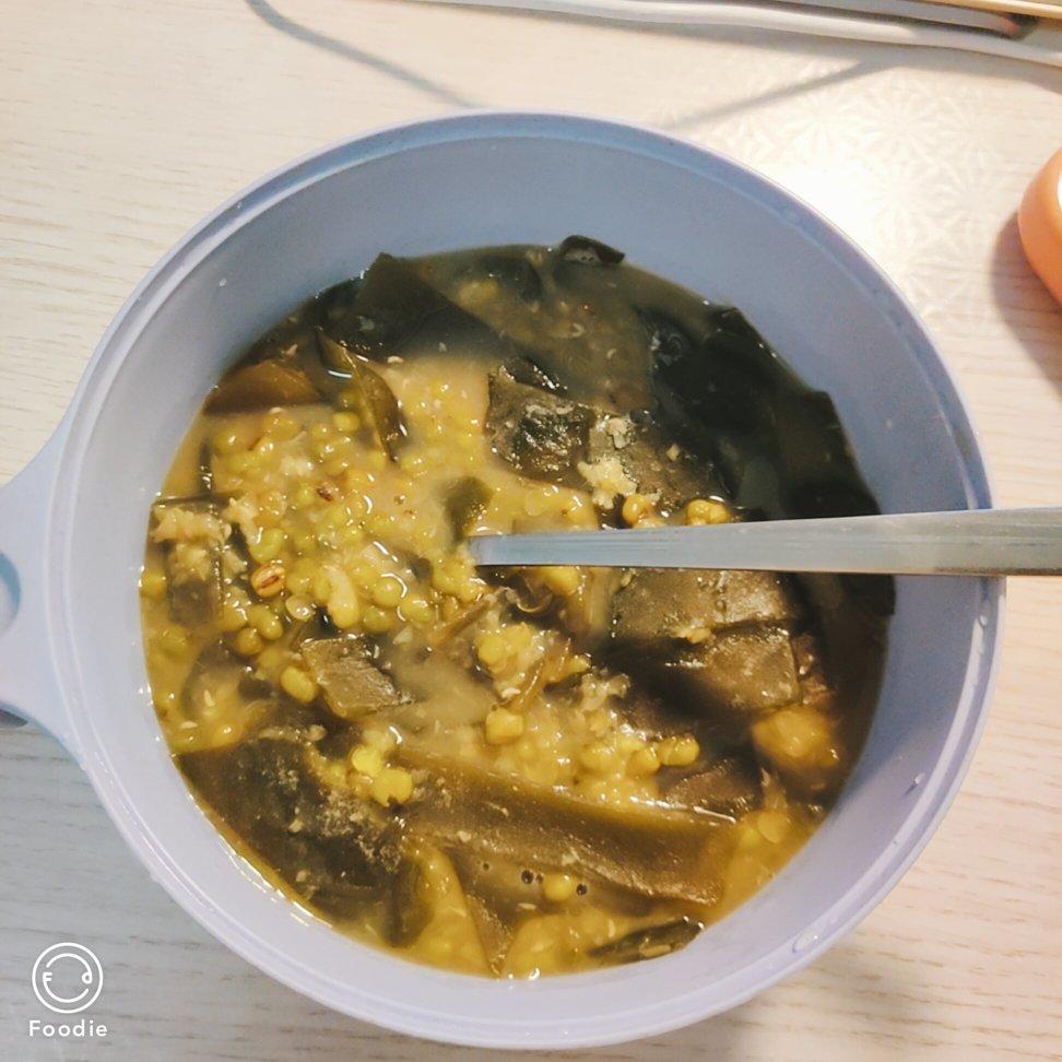 海带陈皮绿豆沙糖水