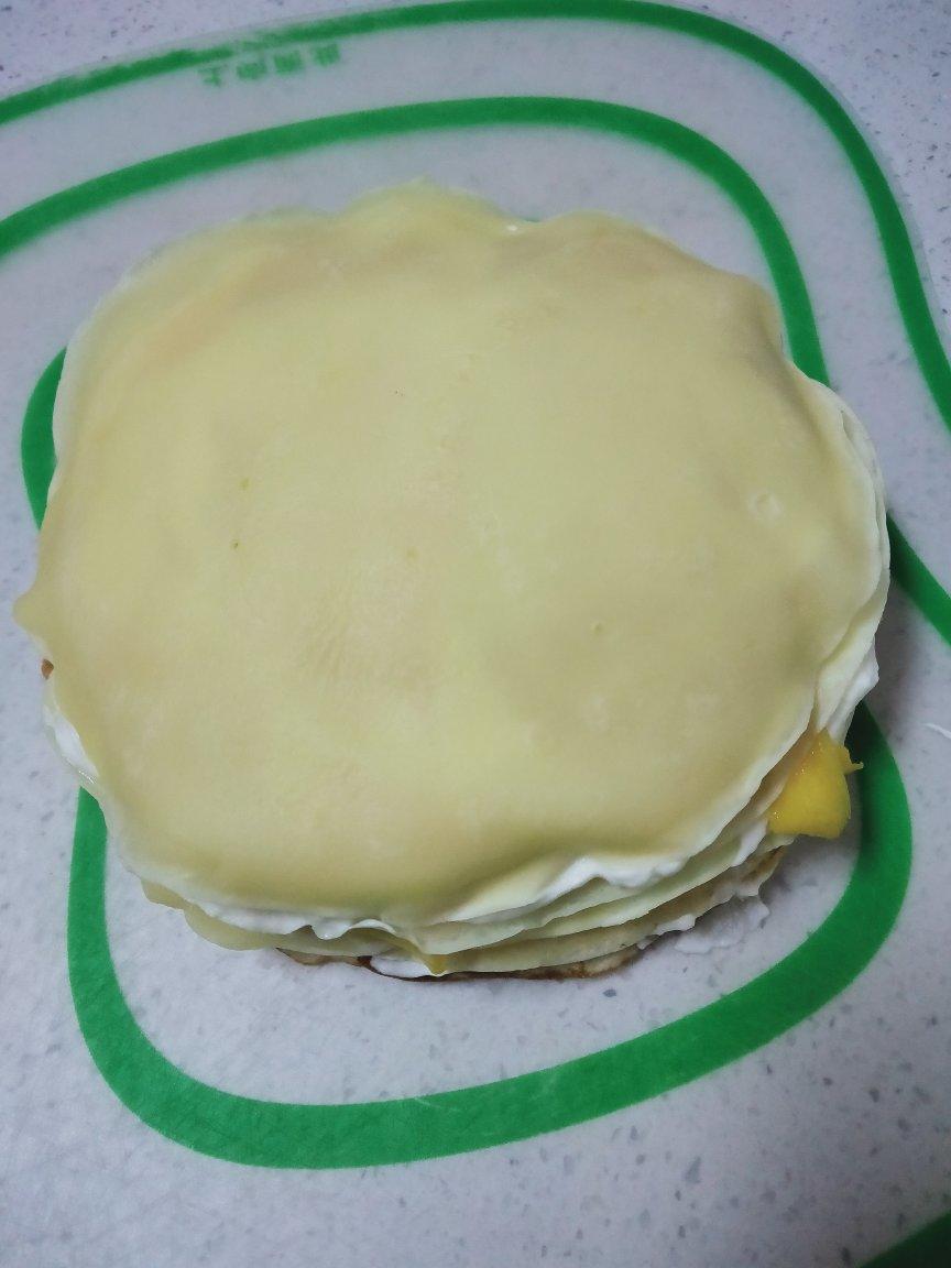 芒果千层蛋糕，100%成功告别煎皮无能