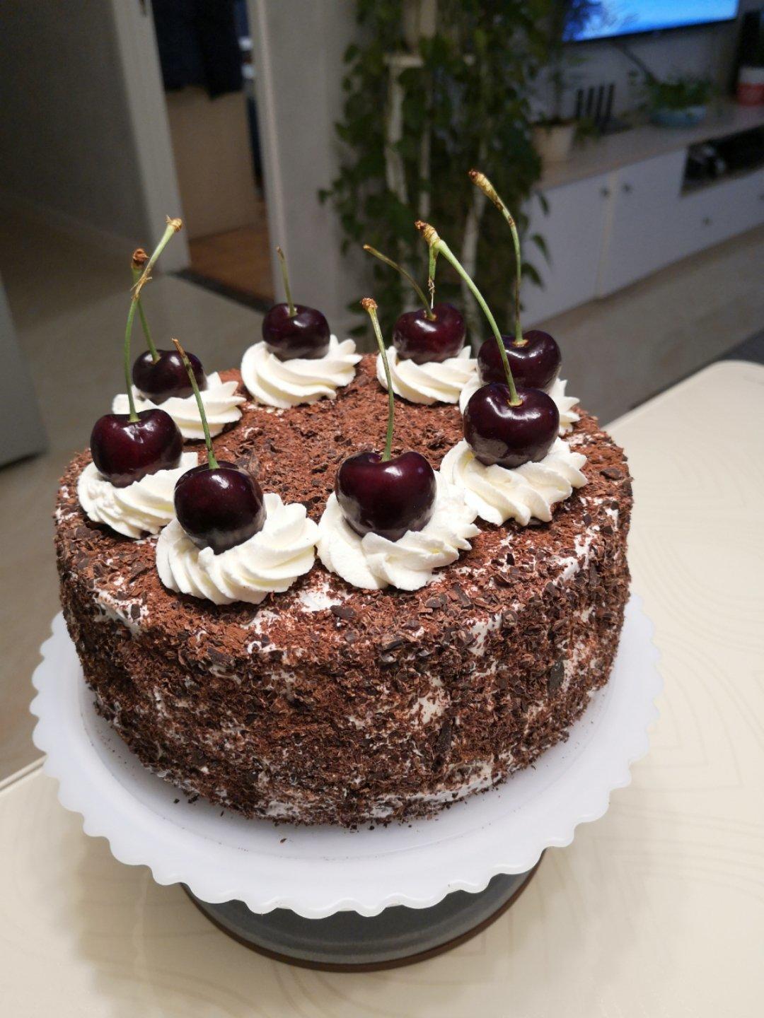 可可戚风蛋糕 8寸