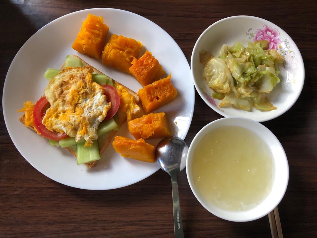 新手孕妈早餐记