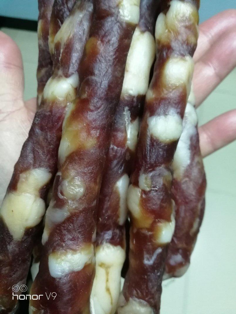 自制广式腊肠（附最快手刮肠衣）