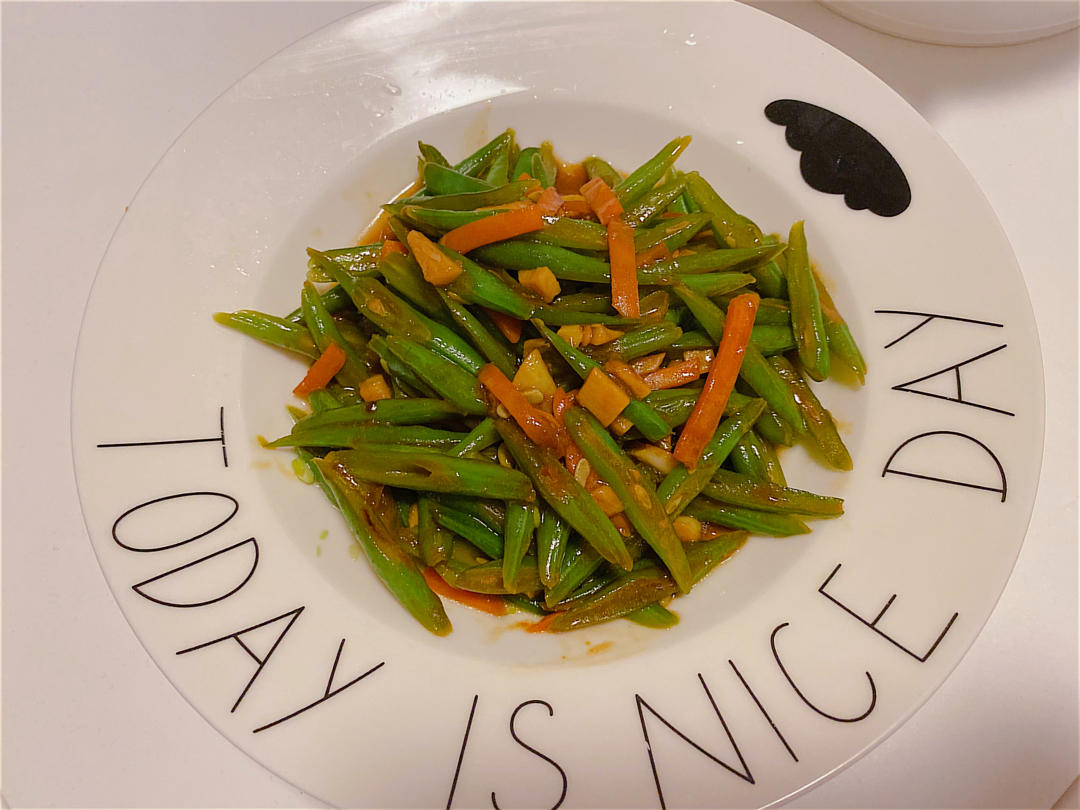 超级下饭的酱爆豆角丝㊙️比肉都好吃的家常菜