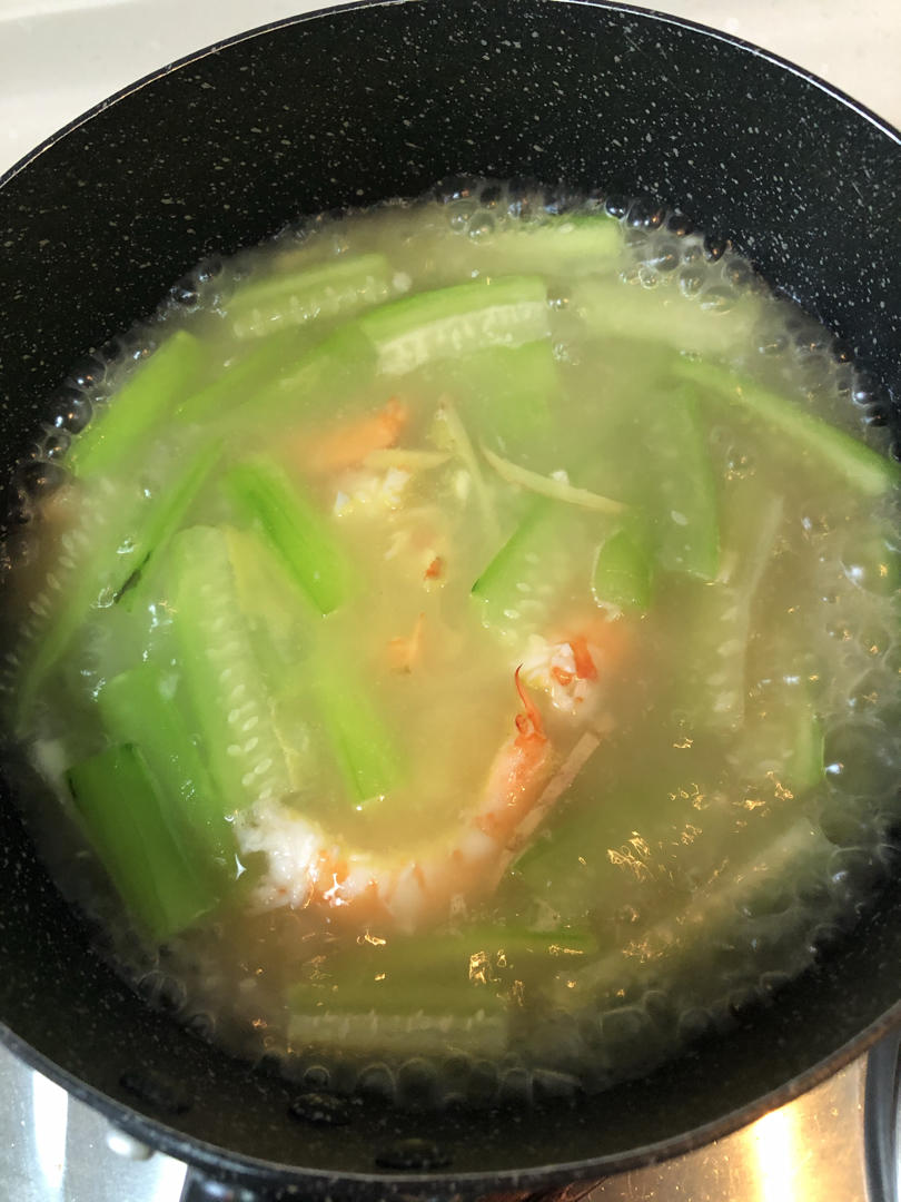 【清爽夏日】干贝丝瓜汤/煲（奶白汤汁）🥒