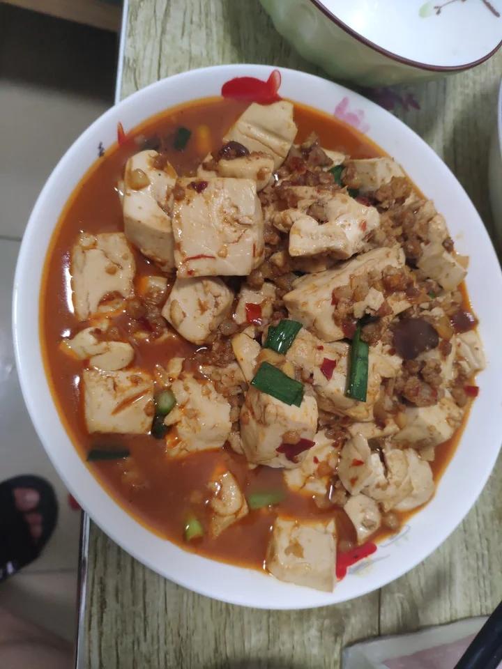 简单易学的下饭菜麻婆豆腐（素版）