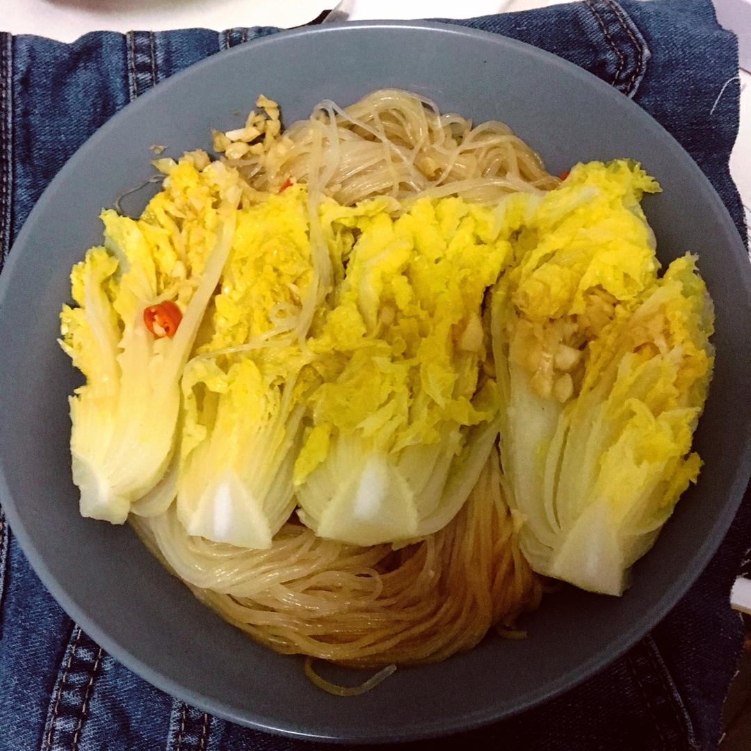 蒜蓉粉丝蒸娃娃菜