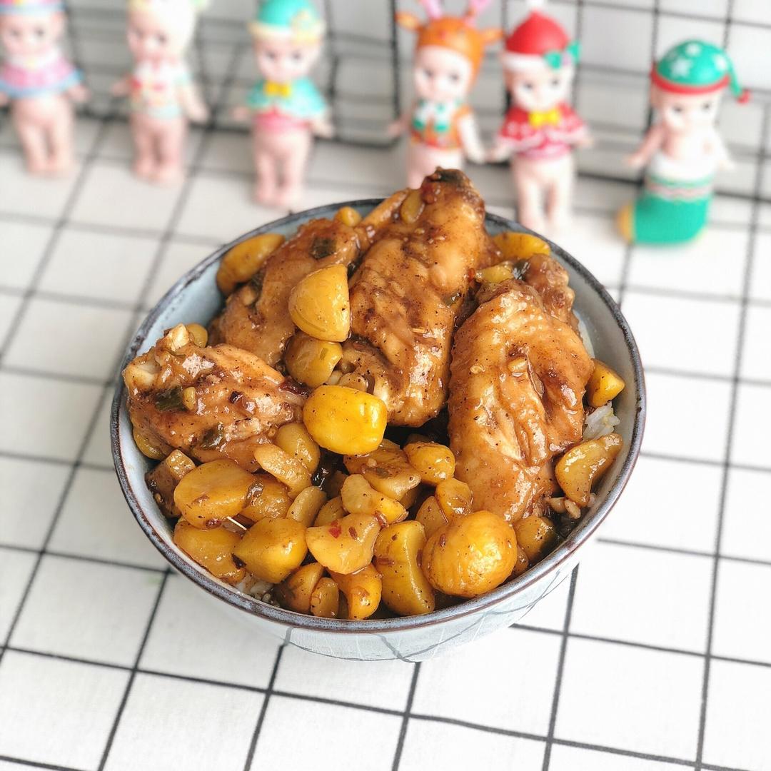 板栗炒鸡翅