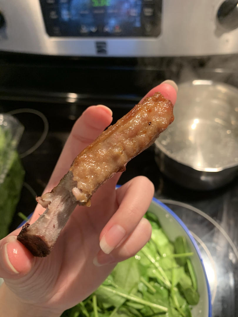 地球最香的蒜香骨！没有之一！空气炸锅版