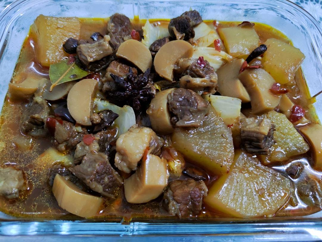 土豆炖牛肉