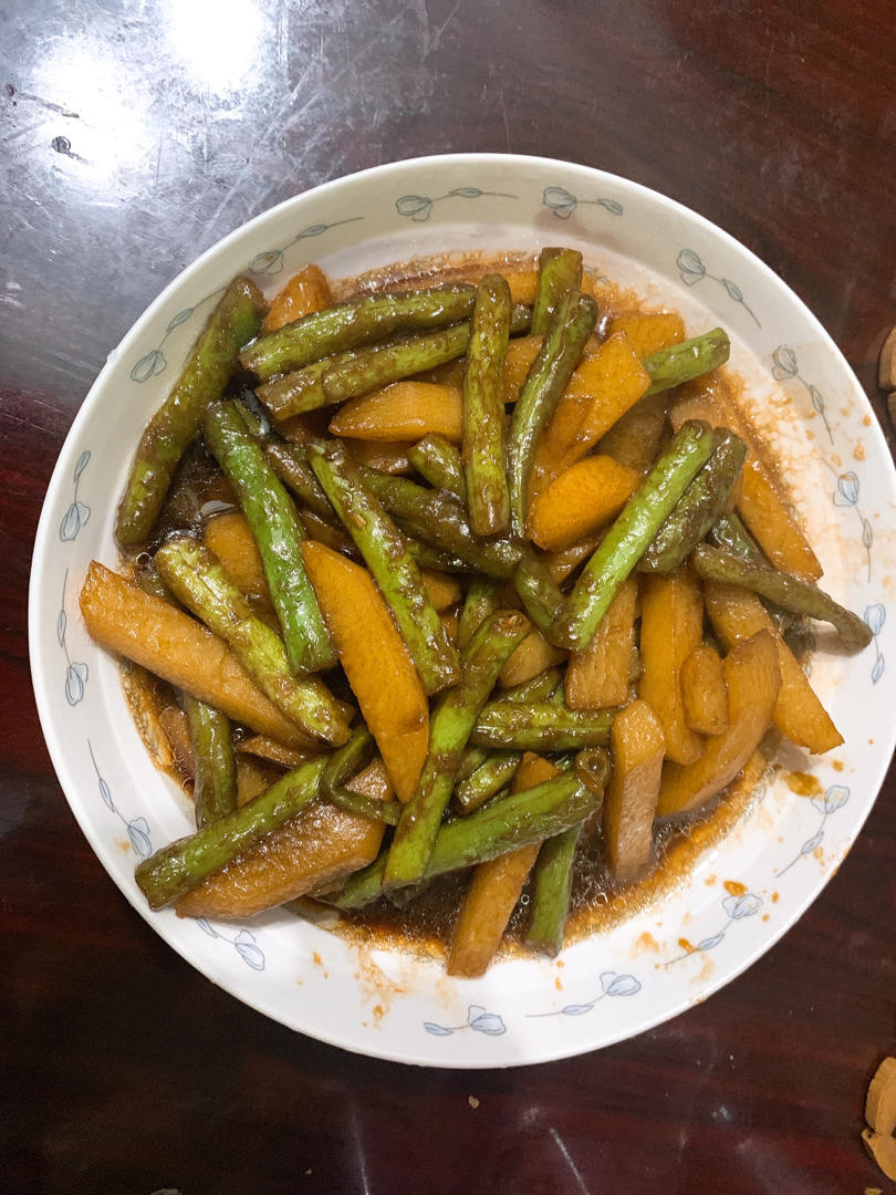 刀豆烧土豆（家常版）
