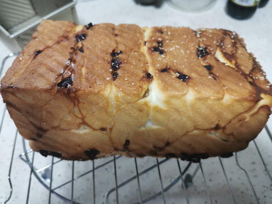手撕蔓越莓炼乳吐司