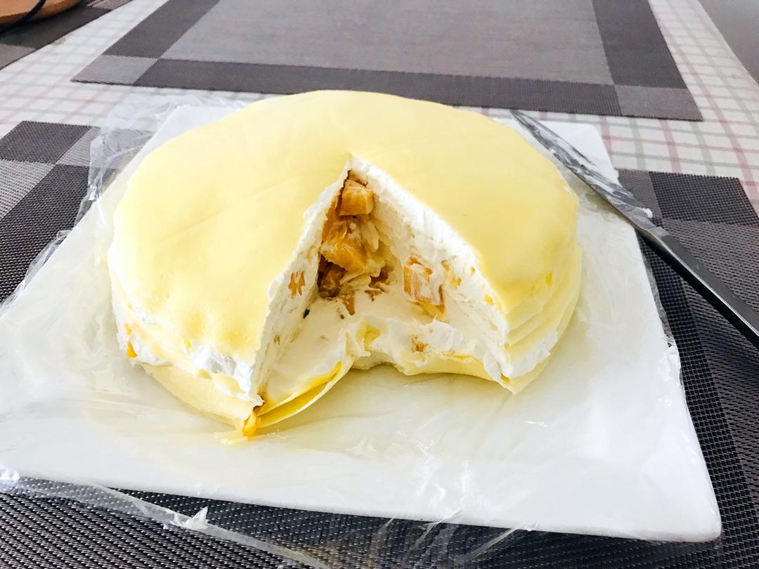 零基础做芒果千层蛋糕（8寸）