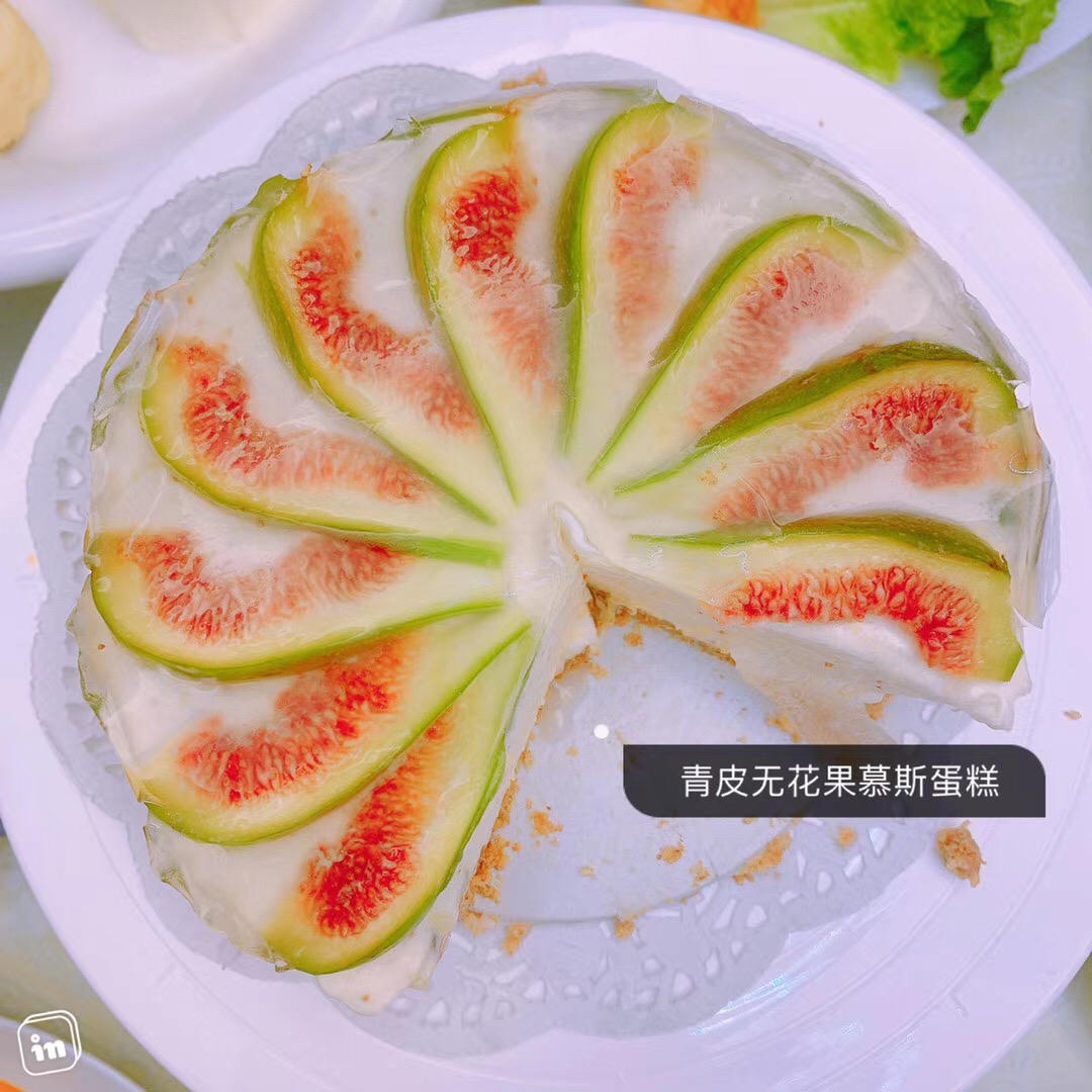 【非花胜似花】无花果乳酪蛋糕