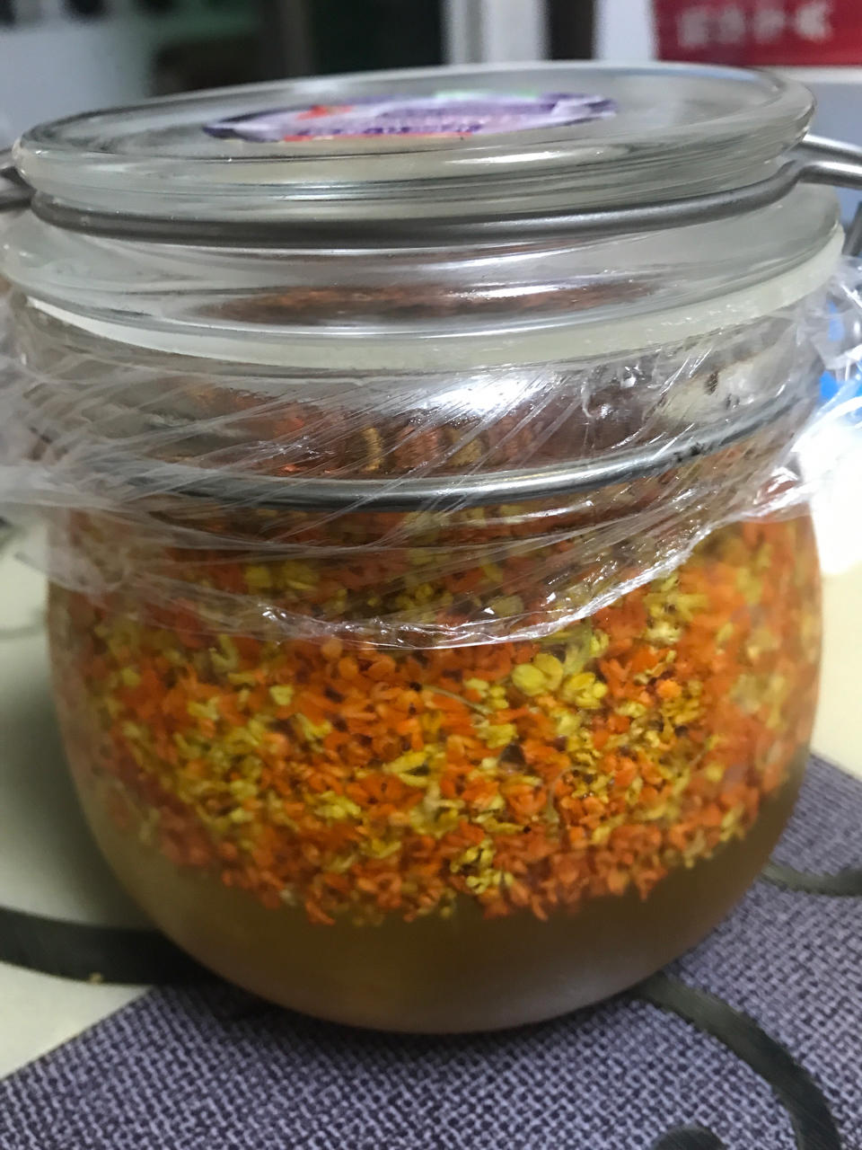 自制桂花蜜酱