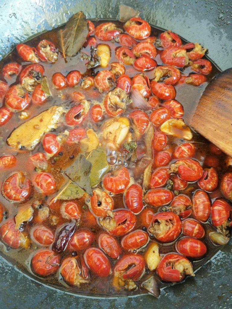 麻辣炒虾尾