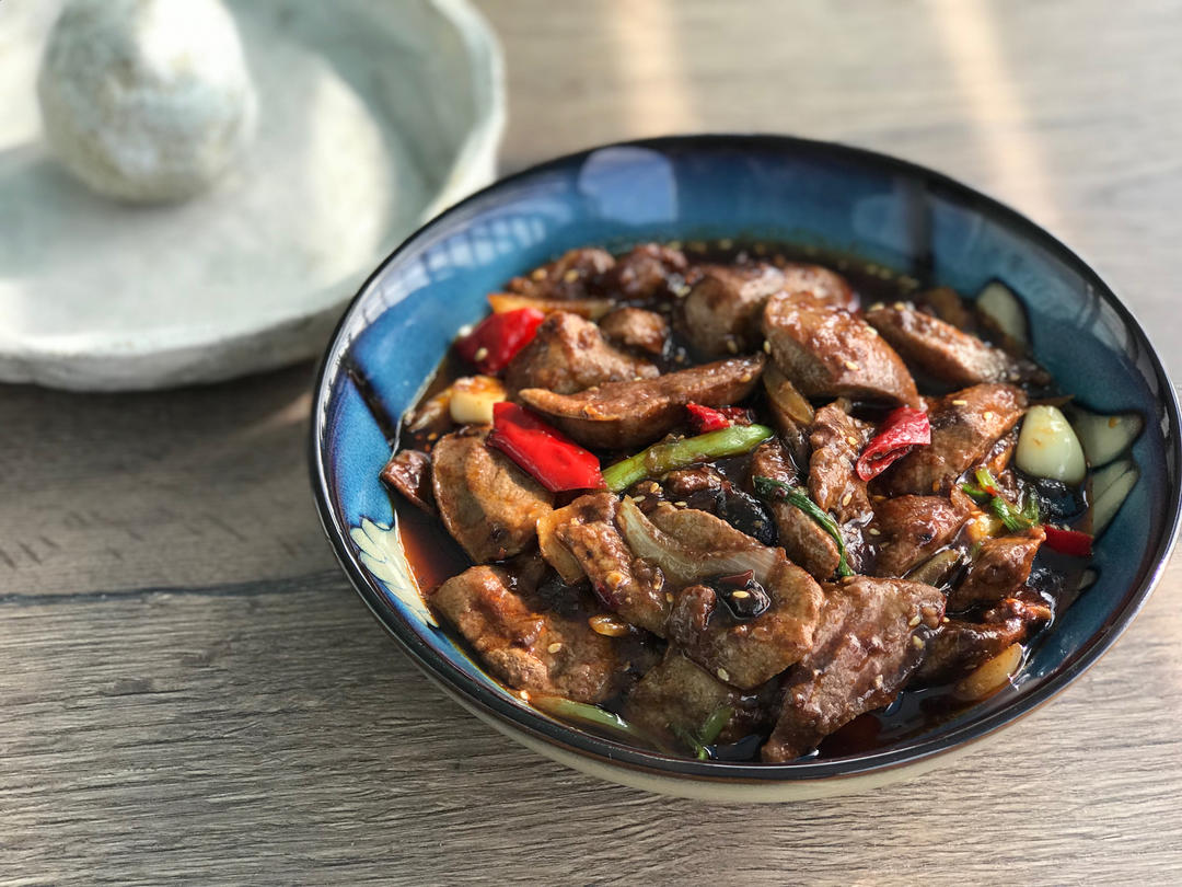米饭杀手，香辣红油猪肝