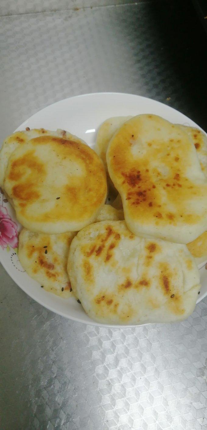 香葱火腿酥饼