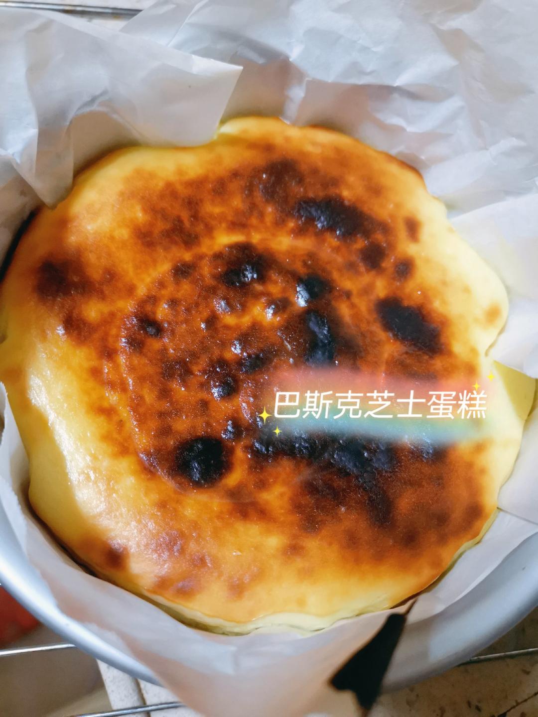 巴斯克芝士蛋糕❗不用淡奶油，健康酸奶版