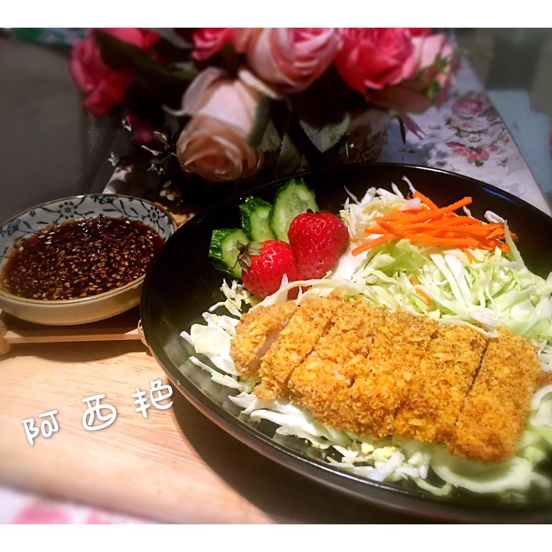 日式炸猪排（非油炸 揚げないとんかつ）