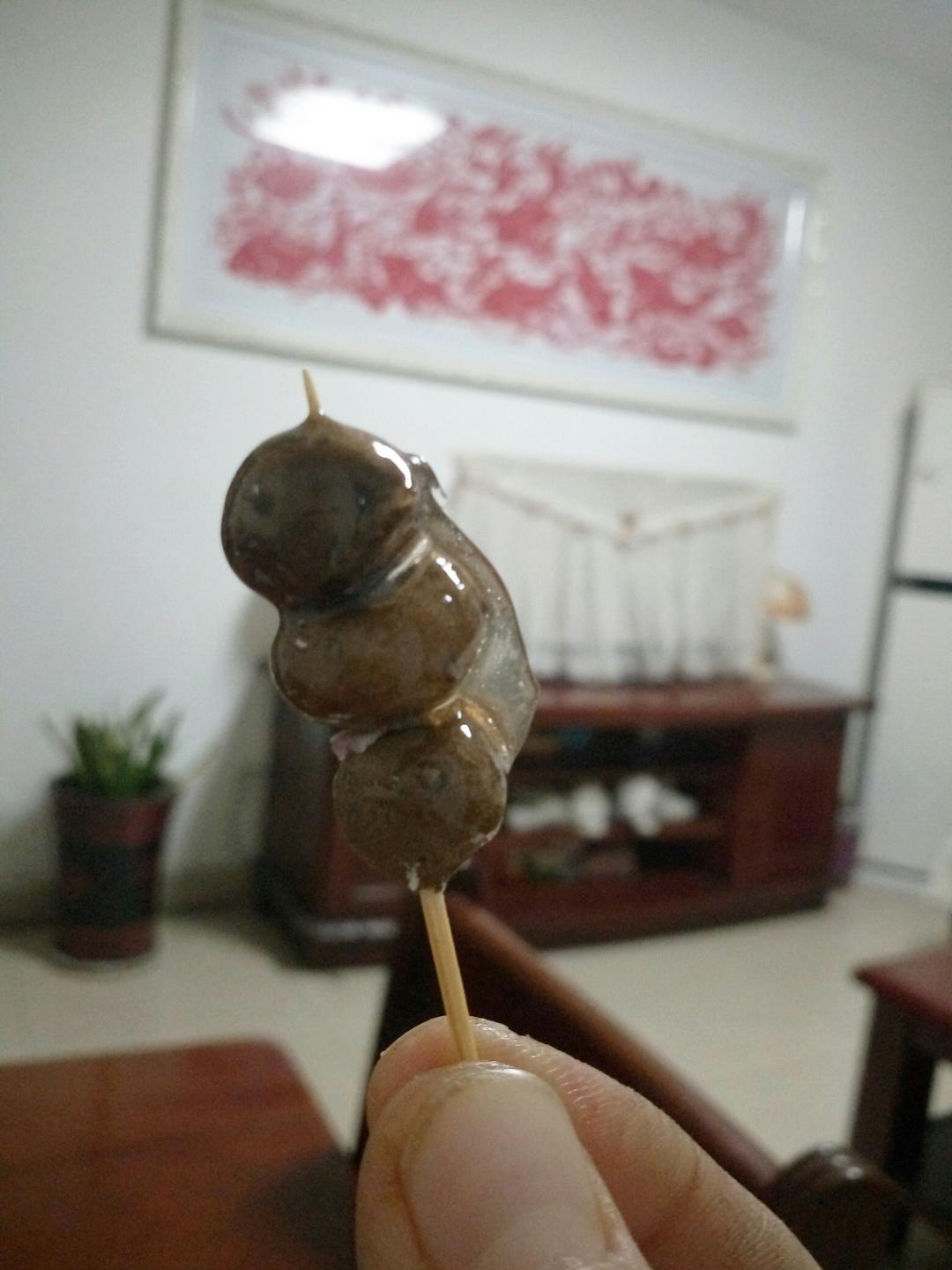 冰糖葫芦山药豆版