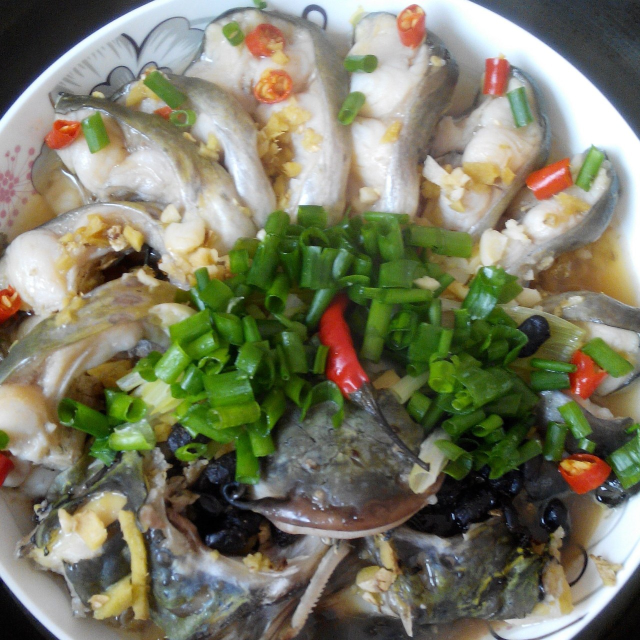 孔雀开屏清蒸鱼