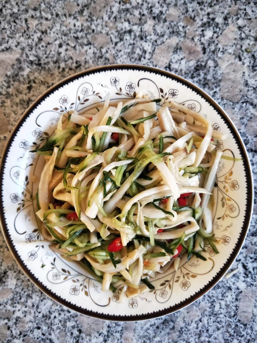 凉拌杏鲍菇（无油版）