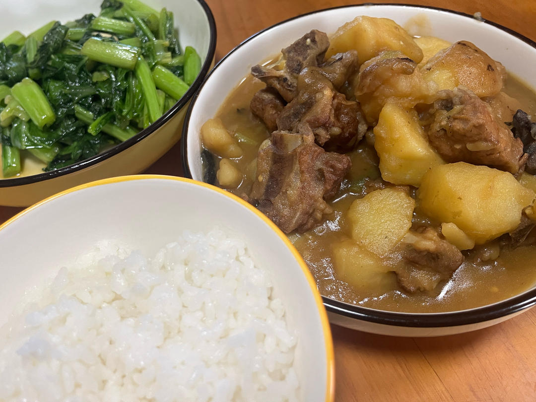 🔥巨好吃的红烧排骨炖土豆❗️懒人版轻松做拿手菜