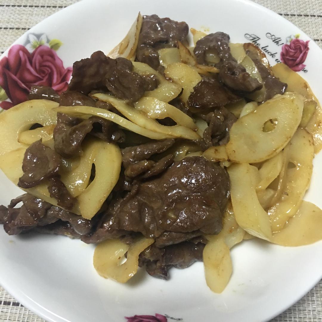 酸笋炒牛肉