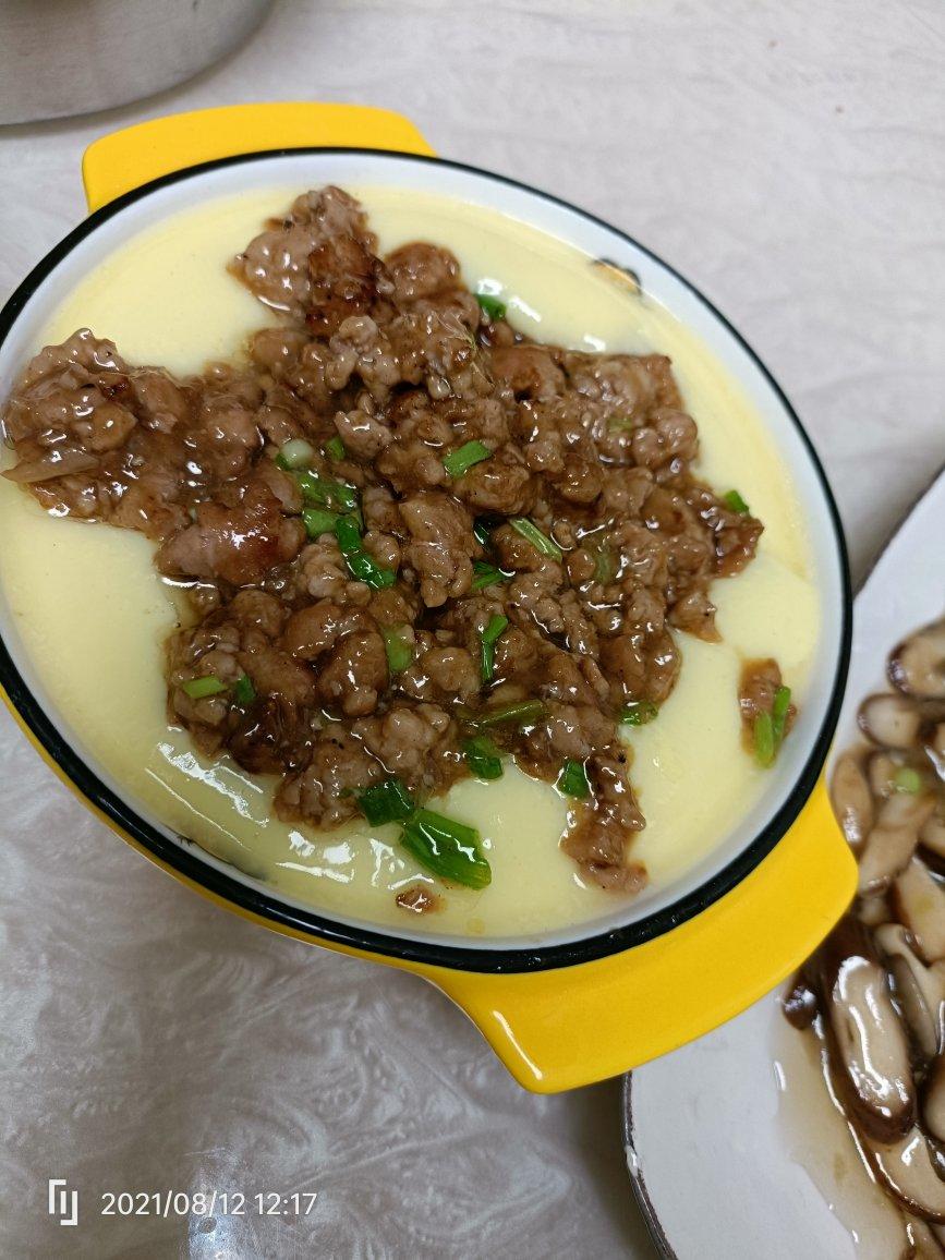 百吃不腻好到舔碗～鲜香嫩滑肉末炖蛋巨美味