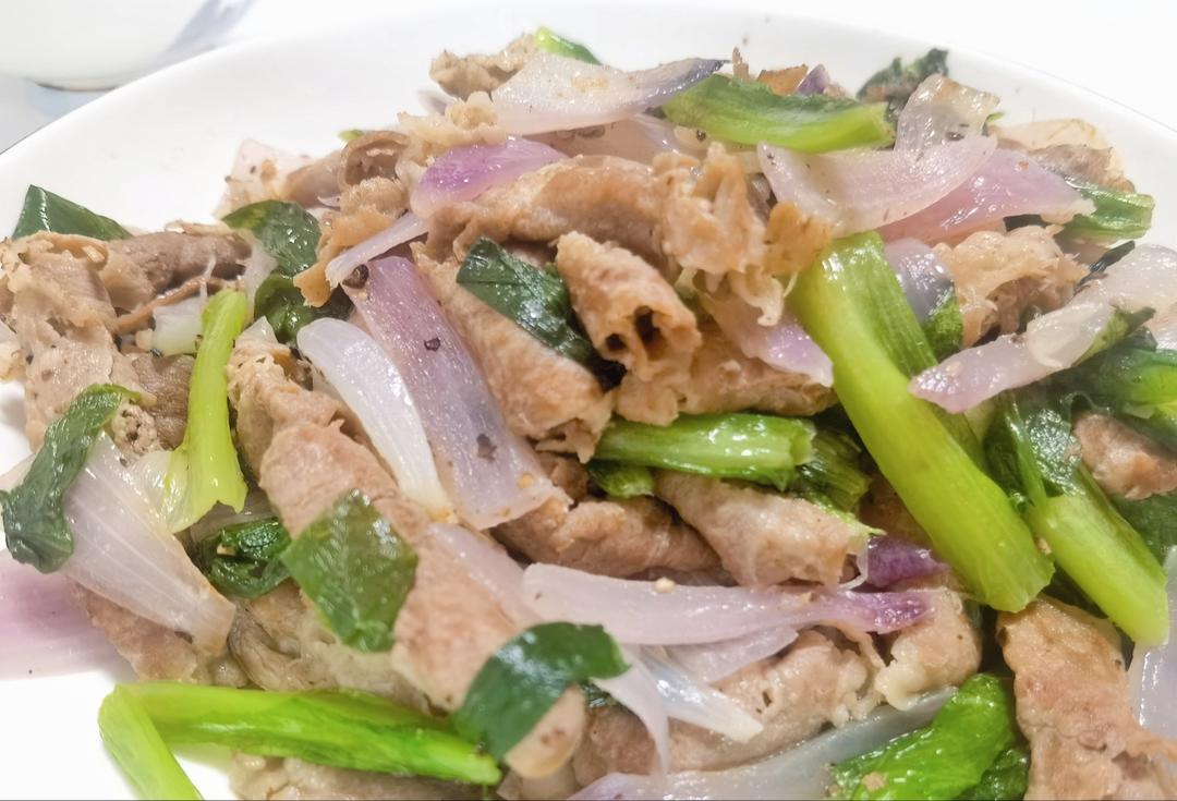 葱爆孜然羊肉卷