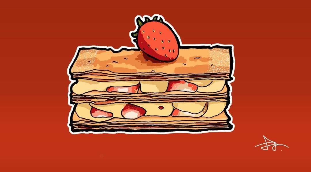 法式千层酥,一个套路可以玩几百年