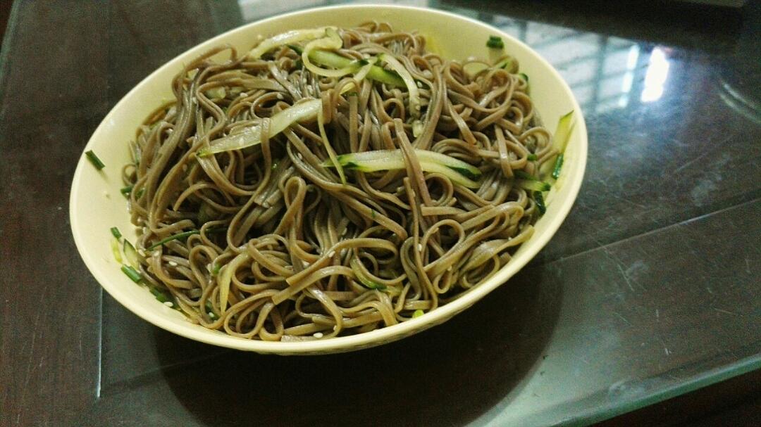懒人版凉拌荞麦面