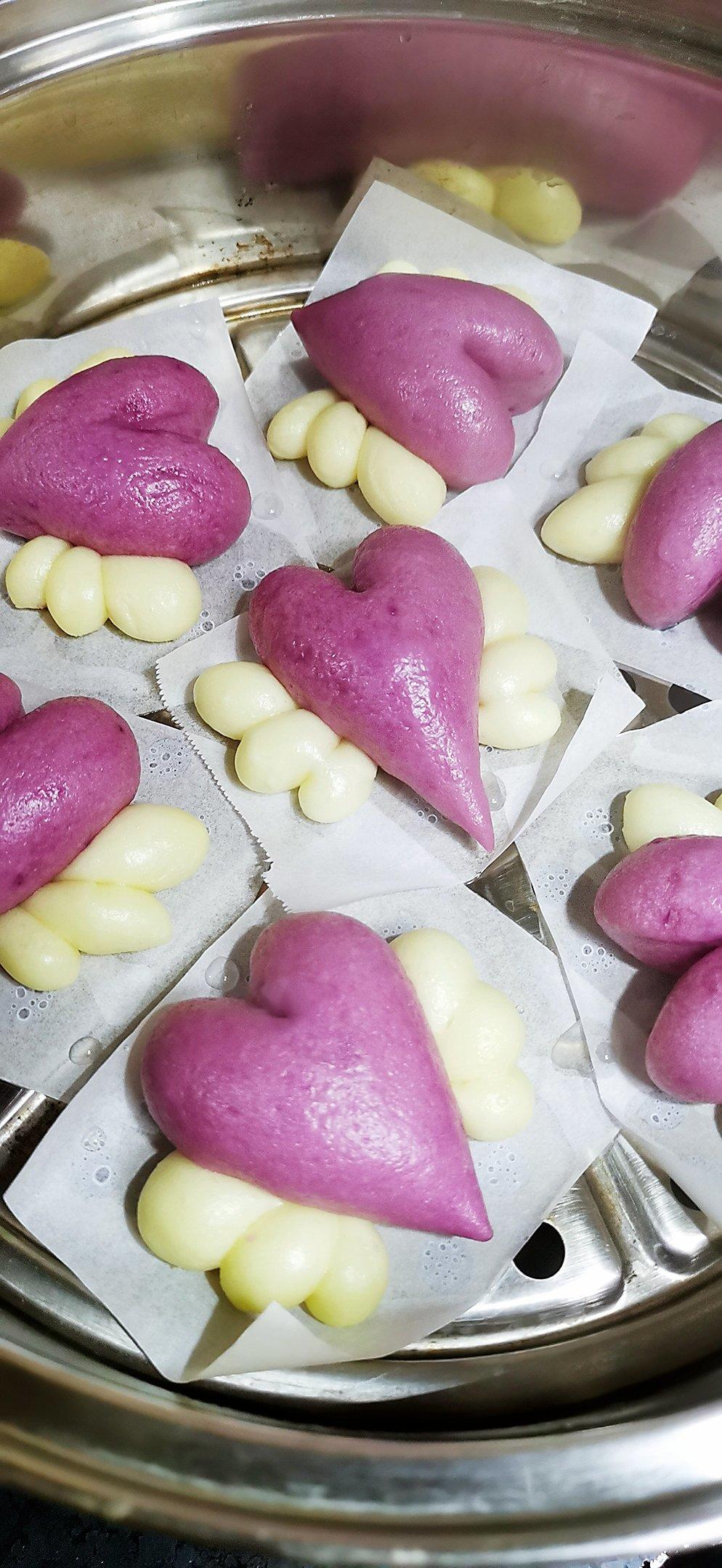 【原创】(情人节)天使之爱心馒头