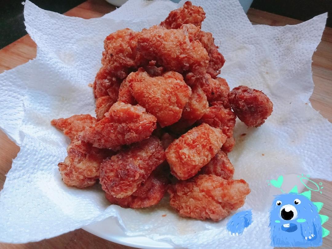 外酥里嫩自制鸡米花‼️口感完全不输肯德基