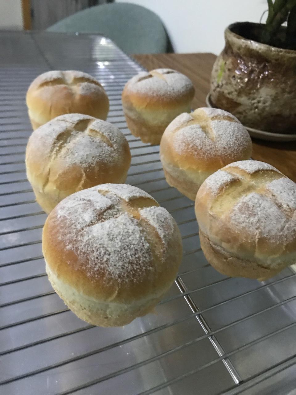 培根土豆芝士小蘑菇面包