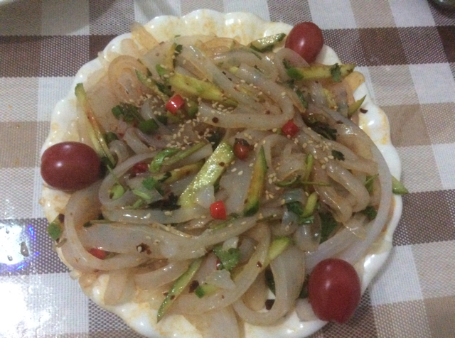 自制绿豆凉粉