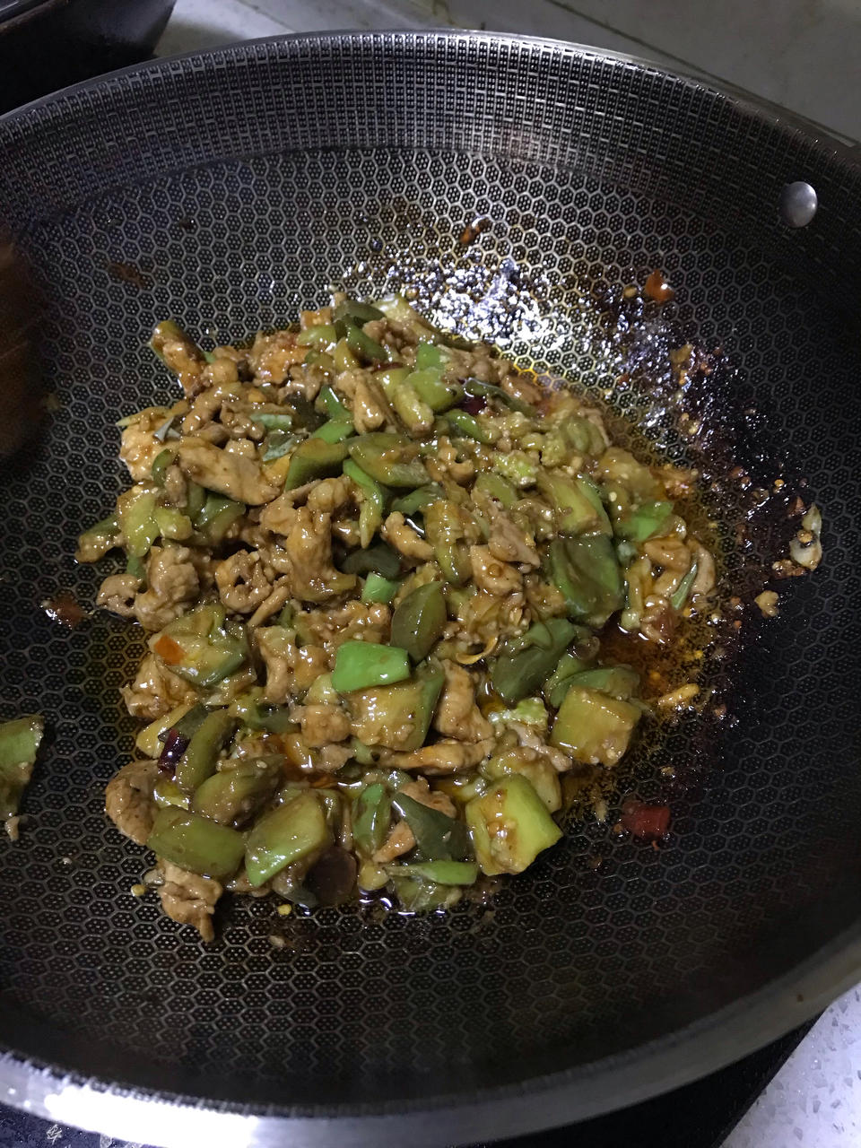 红烧茄子肉末