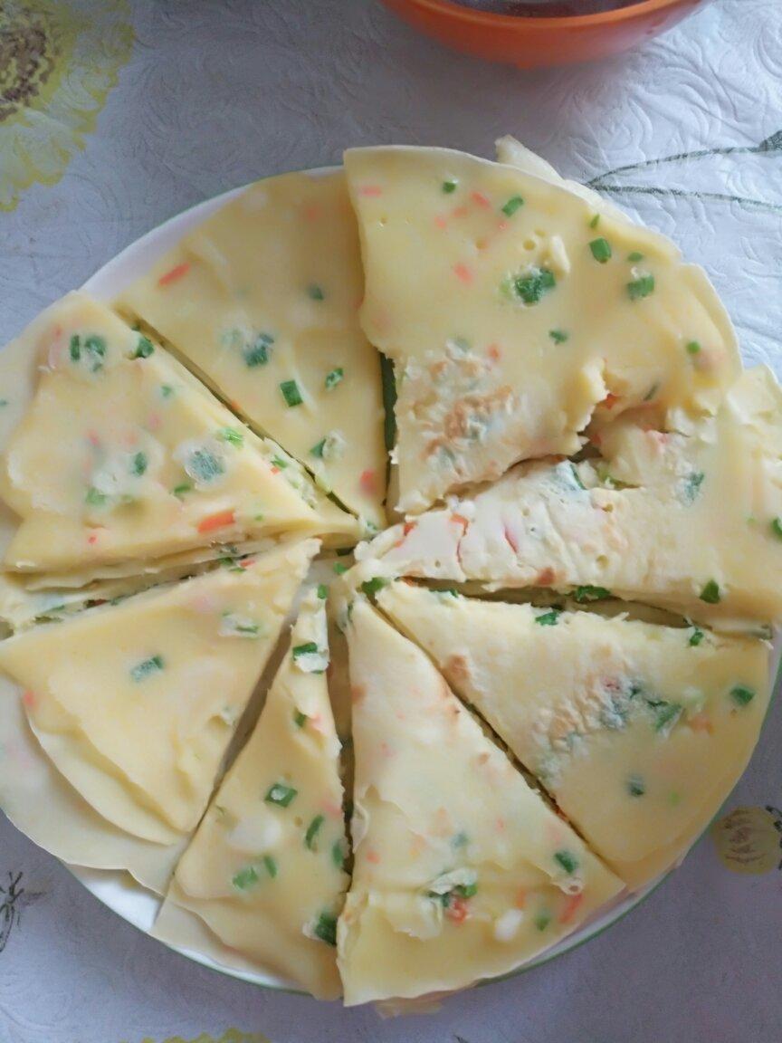 葱花鸡蛋饼
