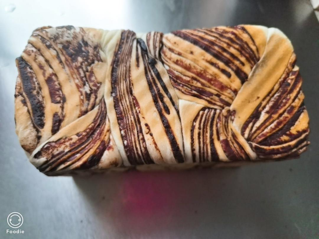 🍫浓郁巧克力吐司🍫
—复刻版爸爸糖吐司面包