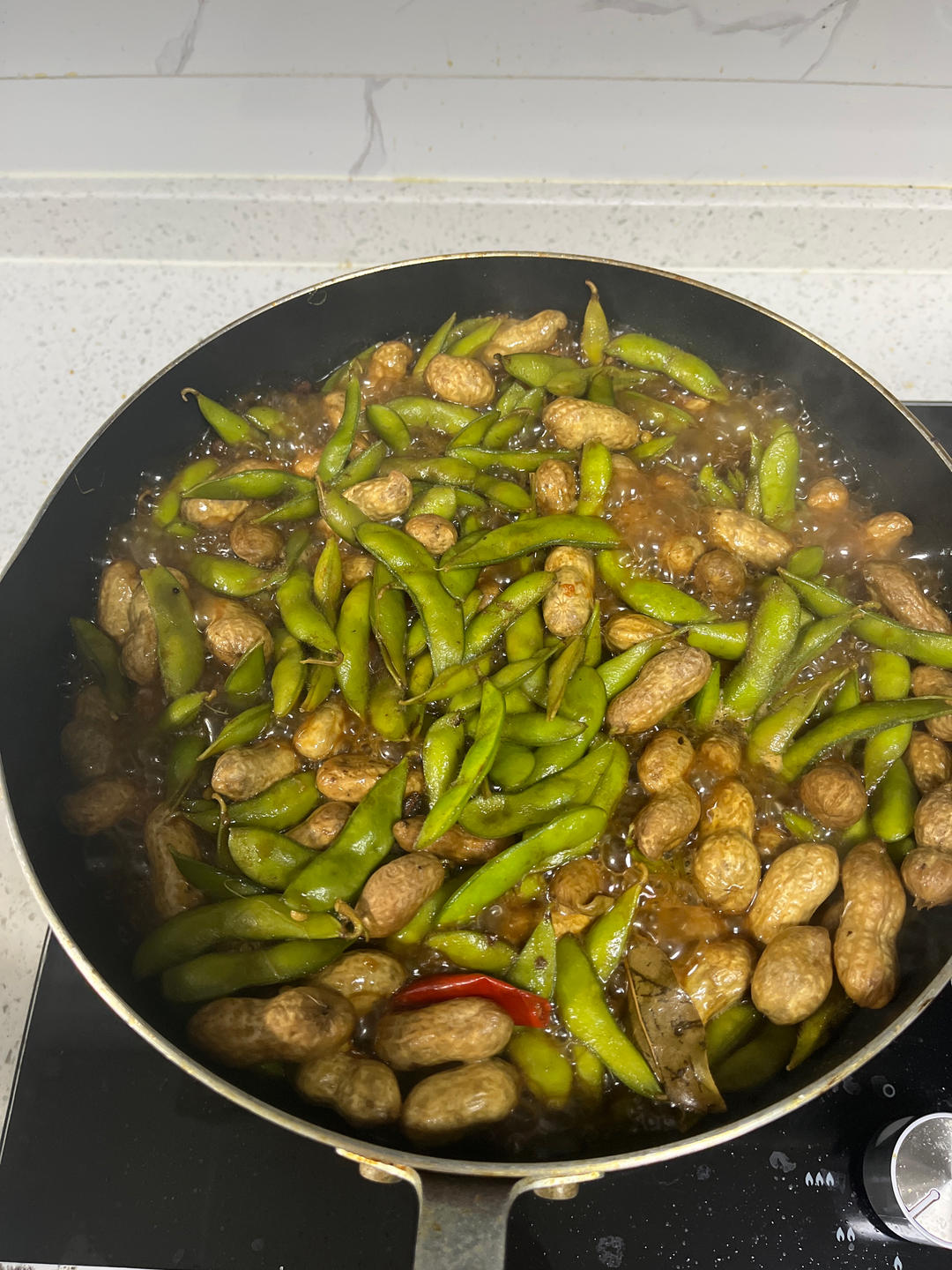 卤煮花生