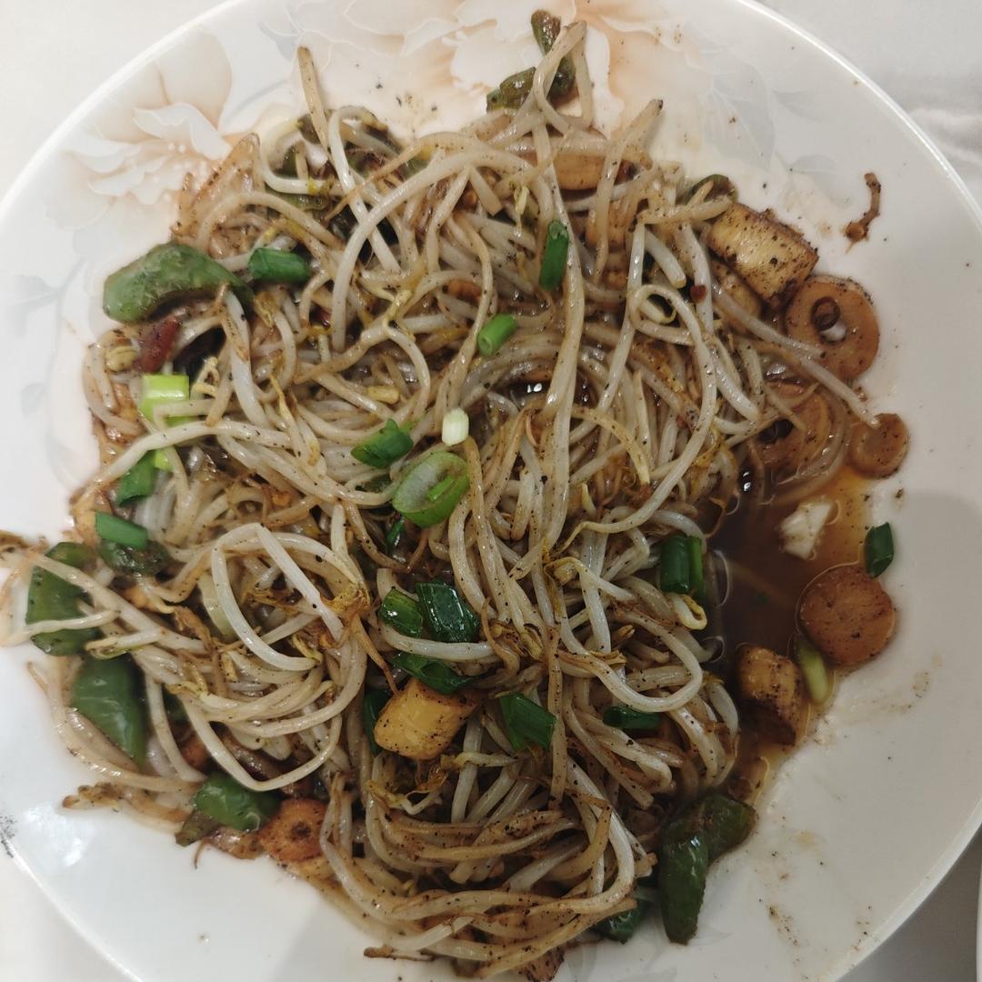 素炒豆芽（东北版）