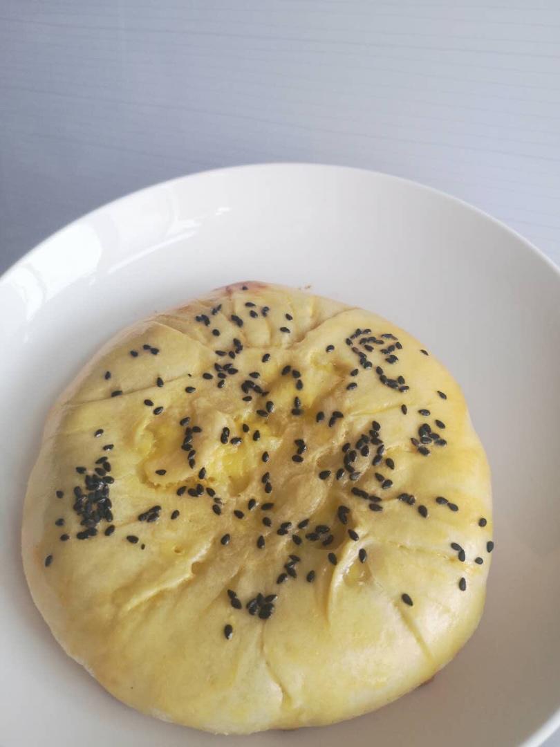 爆浆芝士榴莲饼