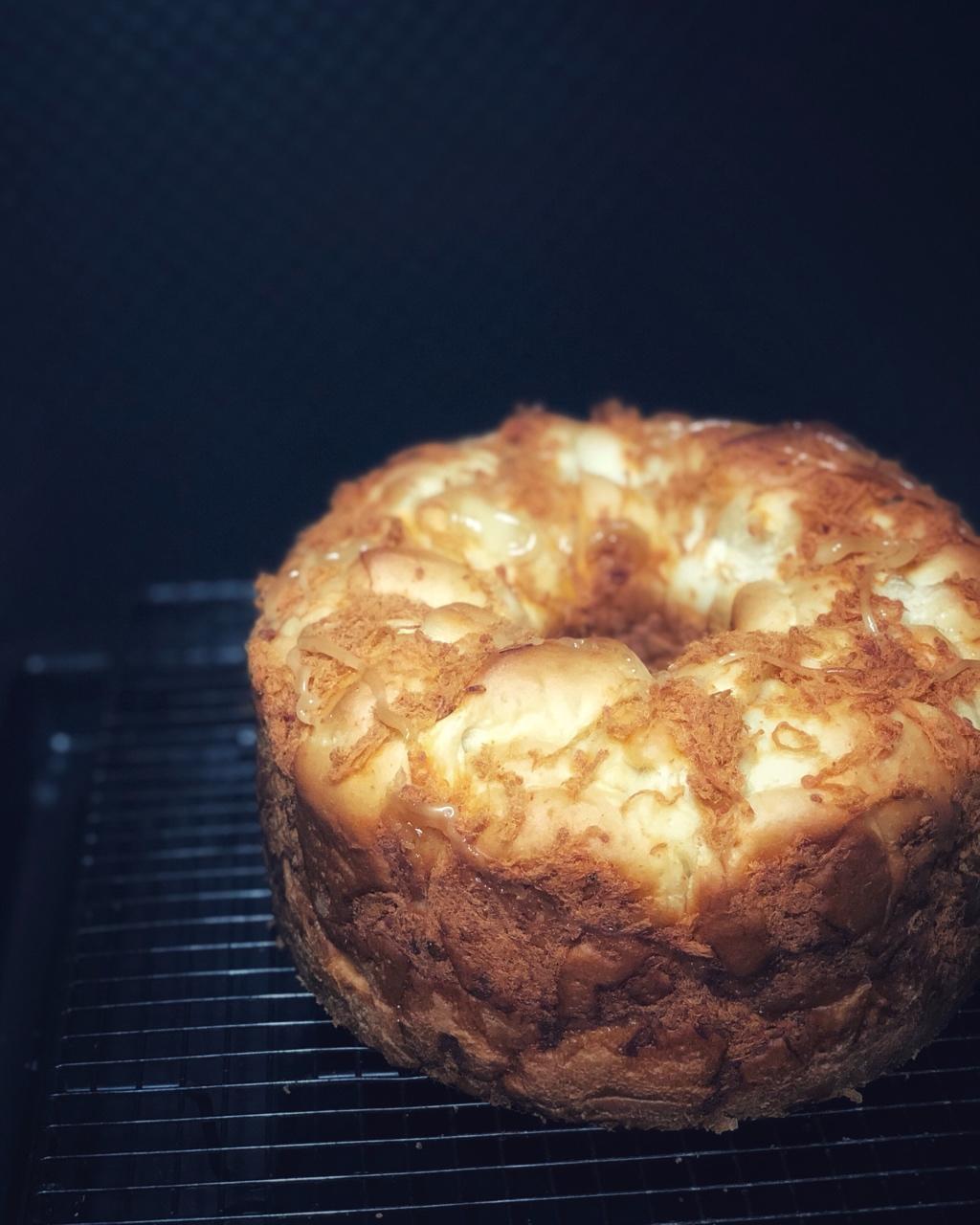 肉松手撕面包—超软会爆浆的面包哟