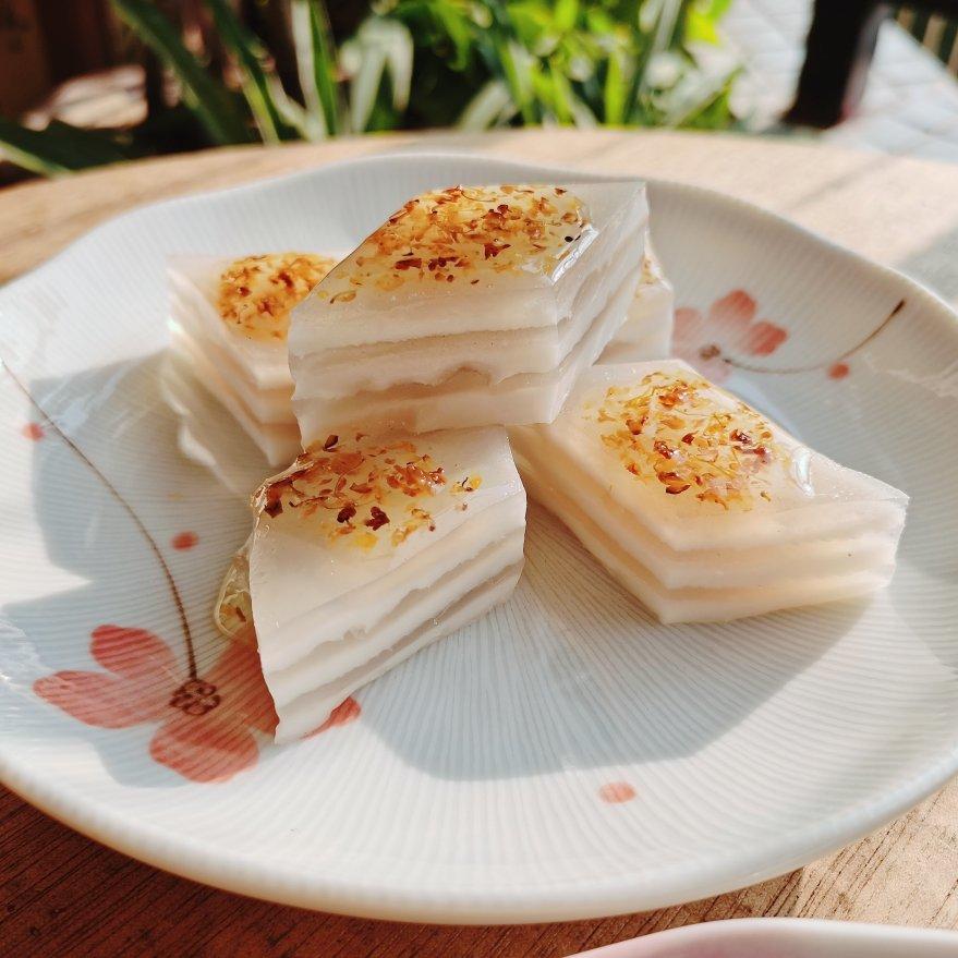 Q弹椰汁千层糕（马蹄糕）