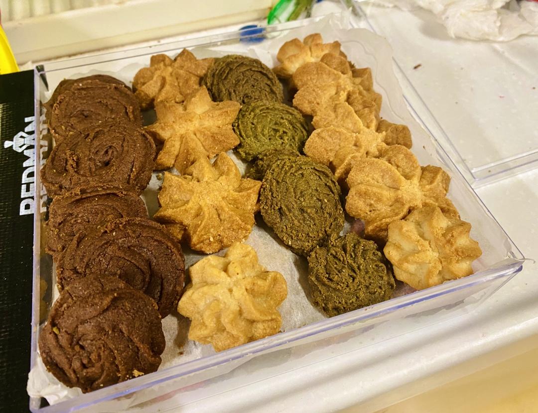 零失败花纹超级立体的黄油曲奇