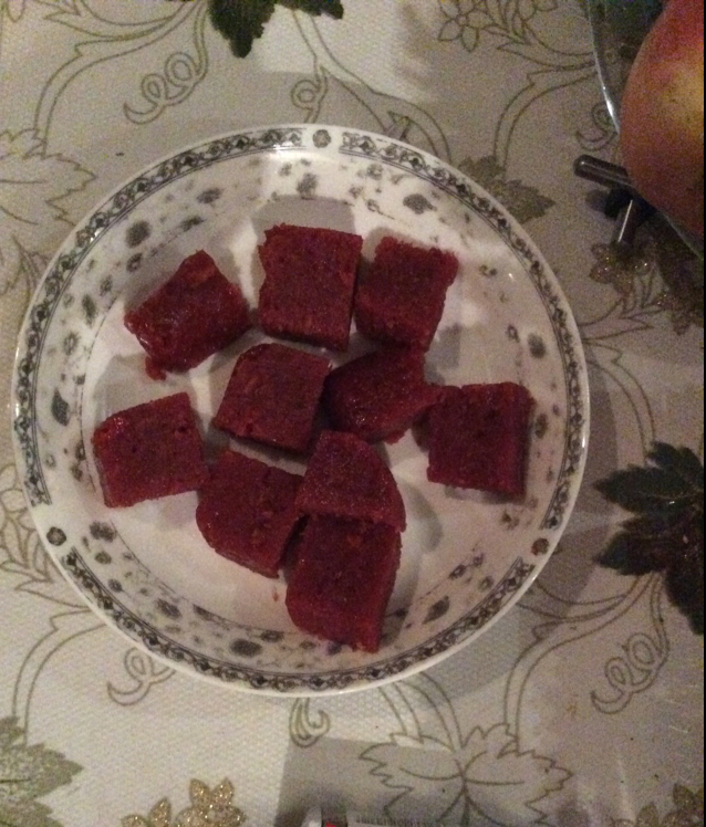 山楂糕－山楂酱（附果丹皮做法）